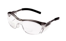 3M™ Nuvo™ Reader Protective Eyewear 11435-00000-20 Clear Lens, Gray Frame, +2.0 Diopter #70071539772